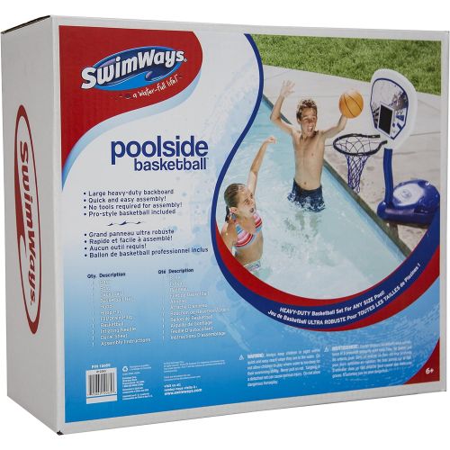 스윔웨이즈 SwimWays Poolside Basketball