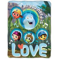 The Northwest Company Netflixs Beat Bugs, All You Need Is Love Micro Raschel Throw Blanket, 46 x 60, Multi Color