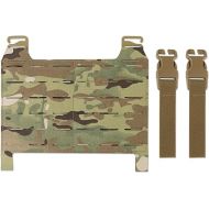 PETAC GEAR Tactical MOLLE Placard,The Slicksters Adapt MOLLE Front Flap Hanging Panel Laser Replacement Component