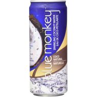 Blue monkey Blue Monkey Sparkling 100% Coconut Water, Natural Original, 11.2 Ounce (Pack of 12)