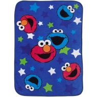 Sesame Street Toddler Blanket - Elmo & Cookie Monster