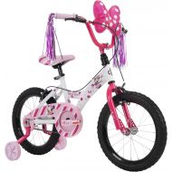 Huffy Disney Minnie Girls Bike for Kids, Training Wheels, 12 and 16