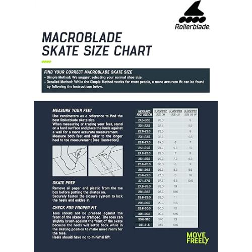 롤러블레이드 Rollerblade Macroblade 80 ABT Women's Adult Fitness Inline Skate, Glacier Grey/Mint, Performance Inline Skates