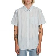 Volcom Mens Rilee Button Up Short Sleeve Shirt