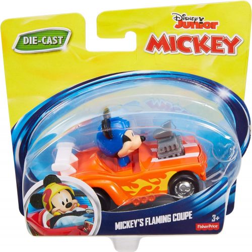  Fisher-Price Disney Mickey & The Roadster Racers, Mickeys Flaming Coupe