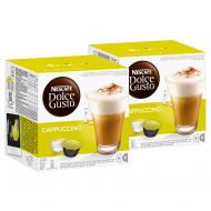 Nescafe Dolce Gusto Cappuccino, Pack of 2, 2 x 16 Capsules (16 Servings)