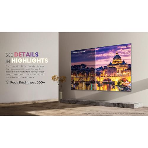 하이센스 Hisense ULED 4K Premium 65U6H Quantum Dot QLED Series 65-Inch Smart Google TV, Dolby Vision Atmos, Voice Remote, Compatible with Alexa (2022 Model)