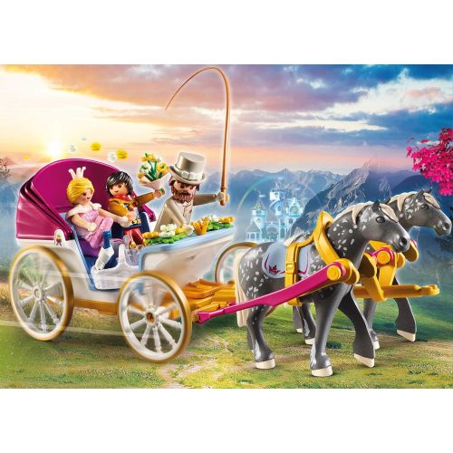 플레이모빌 Playmobil Horse Drawn Carriage 70449 Princess World