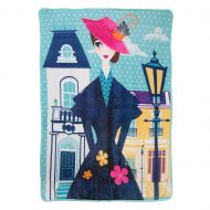 The Northwest Company Disneys Mary Poppins Returns, Chim Chiminy Micro Raschel Throw Blanket, 46 x 60 , Multi Color