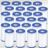 Intex Pool Easy Set Type A Replacement Filter Pump Cartridge (24 Pack) 29000E