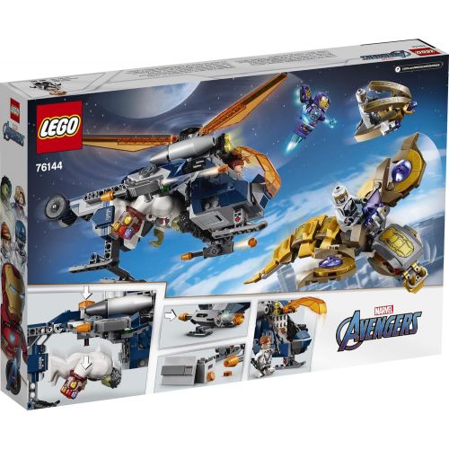  LEGO Marvel Avengers Hulk Helicopter Rescue 76144 Building Kit (482 Pieces)