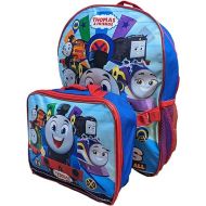 Ruz Thomas Train and Friends 16 Inch Backpack with Detachable Lunch Box