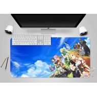 3D Sword Art Online 996 Japan Anime Game Non-Slip Office Desk Mouse Mat Game AJ WALLPAPER US Angelia (W120cmxH60cm(47x24))