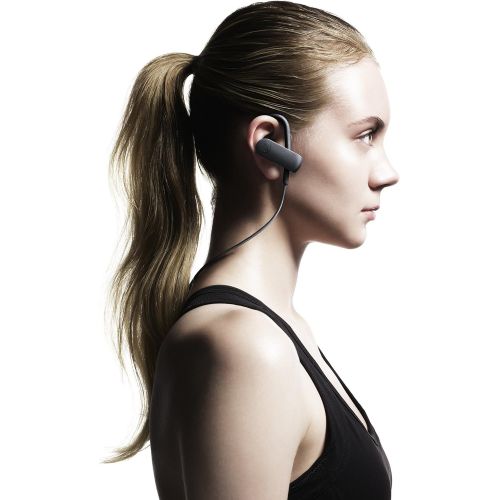 오디오테크니카 Audio-Technica ATH-SPORT50BTBK SonicSport Bluetooth Wireless In-Ear Headphones, Black
