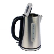 Magic Chef MCSK17SS Electric Kettle 6.1X 8.8 X9.5, Stainless Steel