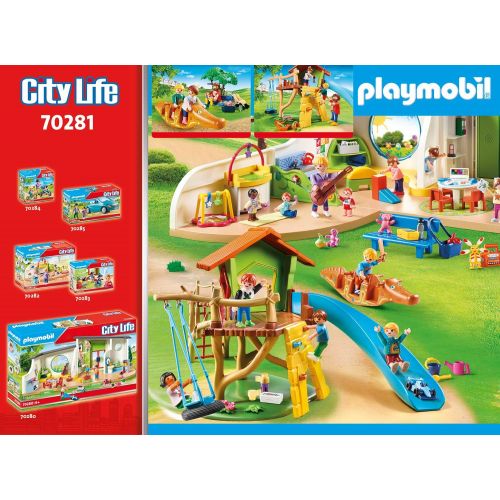 플레이모빌 Playmobil City Life 70281 Adventure Playground 4 Years and Up