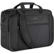 [아마존베스트]KROSER 18.5 Laptop Bag XXL Laptop Briefcase Fits Up To 18 Inch Laptop Water-Repellent Gaming Computer Bag Shoulder Bag Expandable Capacity For Travel/Business/School/Men-Black