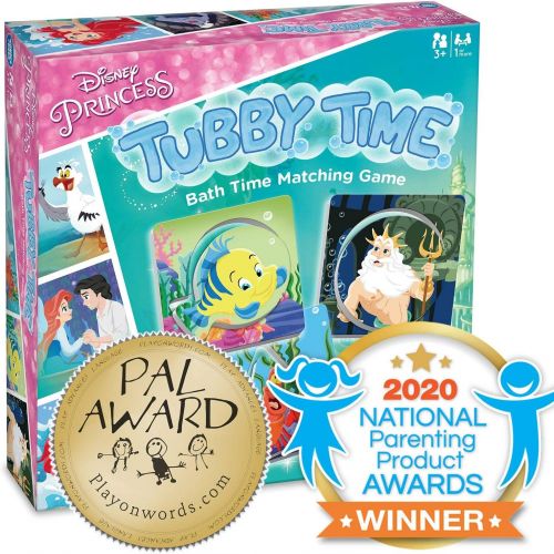  Wonder Forge Disney Princess Tubby Time: Bath Time Matching Game for Girls & Boys Age 3 to 5 2020 National Parenting Product Award and PAL Award Winner