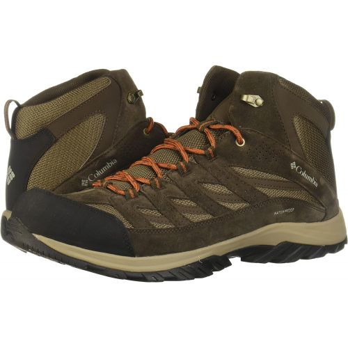 컬럼비아 [아마존베스트]Columbia Mens Crestwood Mid Waterproof Hiking Boot Shoe