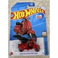 Hot Wheels Red Vespa 90 SS Super Sprint (1966) 71/250 HW Factory Fresh 6/10 New for 2024