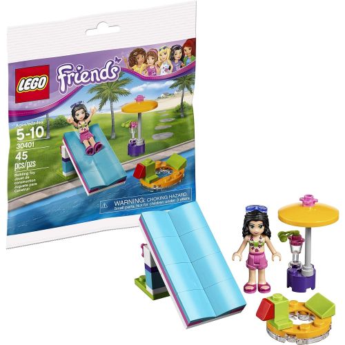  LEGO Friends Pool Foam Slide Mini Set #30401 [Bagged]