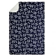 Just Born Dream 2-Ply Super Soft Blanket, Navy, One Size