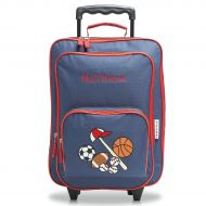 Personalized Rolling Luggage for Kids  All Sports Design, 4.5 x 12 x 16.75H, By Lillian Vernon