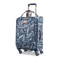 American Tourister Belle Voyage Spinner 21 Carry-On Luggage, Floral Indigo Sand