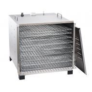 LEM Products 778A Stainless Steel 10 Tray Dehydrator wTimer