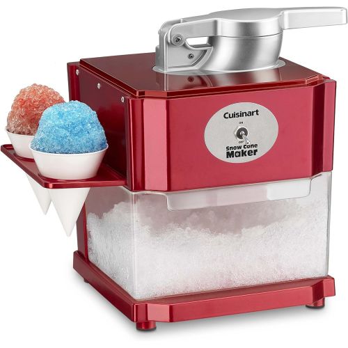  [아마존베스트]Cuisinart Snow Cone Maker, One Size, Red