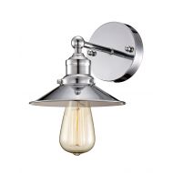 Trans Globe Lighting 20511 PC Griswald Indoor Polished Chrome Industrial Wall Sconce, 7,