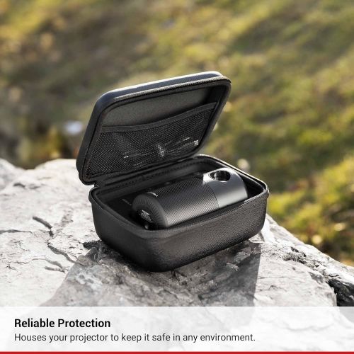 앤커 [아마존베스트]Anker Nebula Capsule Official Travel Case for Nebula Capsule Pocket Projector,Polyurethane Leather, Soft Ethylene-Vinyl Acetate Material, and Splash-Resistance Premium Protection P