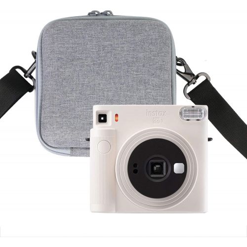  Aenllosi Hard Carrying Case Compatible with Fujifilm Instax Square SQ1 Instant Camera (Inside White)