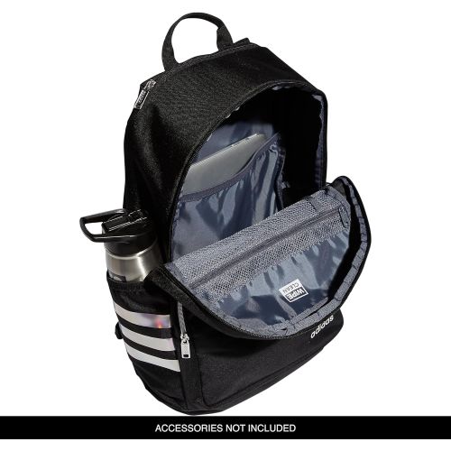 아디다스 adidas Classic 3S 4 Backpack, Black/Snowglobe, One Size