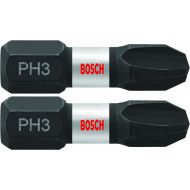 BOSCH ITPH3102 2 Pc. 1 In. Phillips #3 Impact Tough Screwdriving Bit