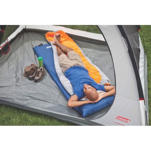 콜맨 Coleman Self-Inflating Camping Pad with Pillow , Blue
