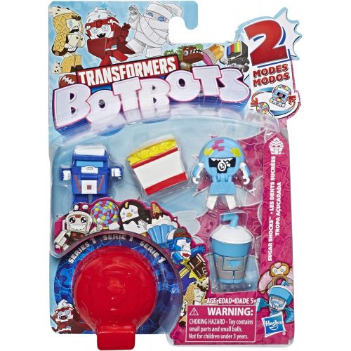 트랜스포머 Transformers BotBots Toys Series 1 Sugar Shocks 5-Pack -- Mystery 2-in-1 Collectible Figures!