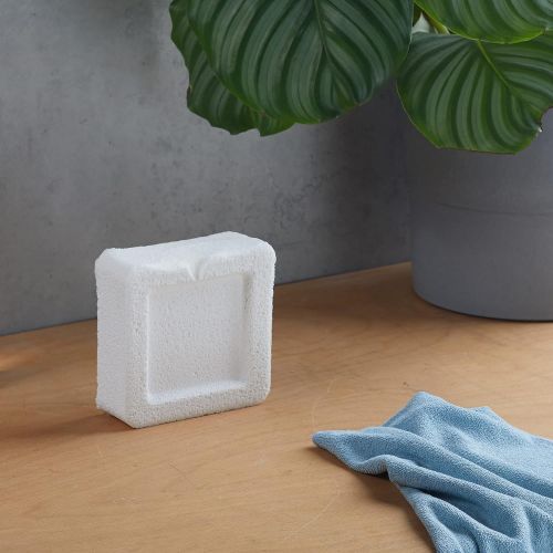  Wenko WENKO Raumentfeuchter Cube Nachfueller 1000 g - Luftentfeuchter, Nachfuellpack, 12 x 12 x 5 cm, weiss