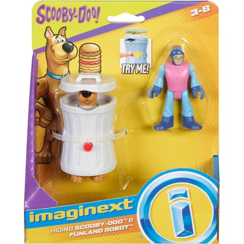  Fisher-Price Imaginext Scooby-Doo Hiding Scooby & Funland Robot - Figures, Multi Color
