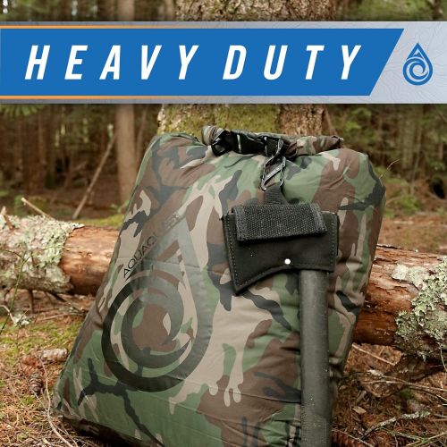  Aqua Quest Rogue Dry Bags - 100% Waterproof - 10, 20, 30, 60, 100 L - Camo or Olive Drab