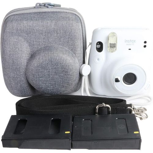  Aenllosi Hard Carrying Case Replacement for Fujifilm Instax Mini 11 Instant Camera (Gray)