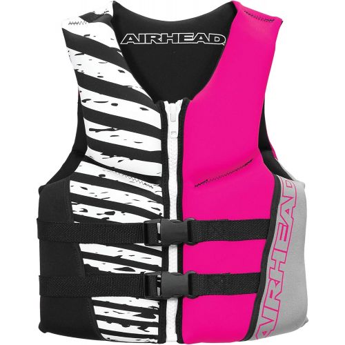  Airhead Youth WICKED Kwik-Dry Neolite Flex Life Vest, Hot Pink