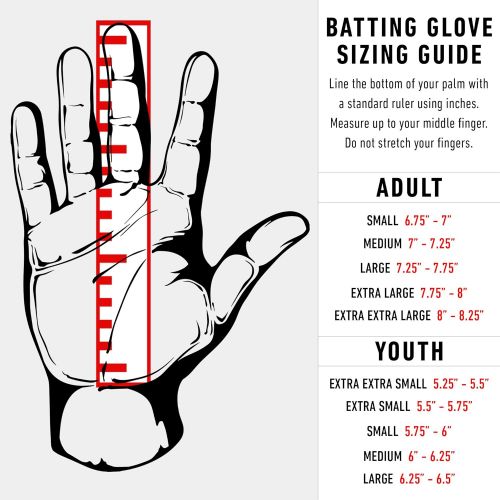  Franklin Sports MLB Shok-Sorb Neo Batting Gloves (Pair)