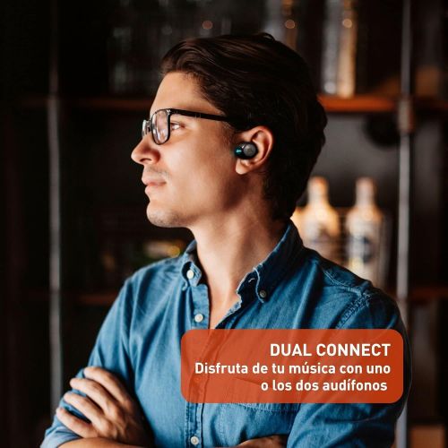 제이비엘 [아마존베스트]JBL Tune 125TWS True Wireless In-Ear Headphones - JBL Pure Bass Sound, 32H Battery, Bluetooth, Fast Pair, Comfortable, Wireless Calls, Music, Native Voice Assistant, Android and iO