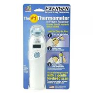 Exergen Temporal Contact Thermometer Temporal Probe Handheld w/ 9V Battery, 1/Ea