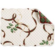 Lenox Holiday Nouveau Quilted Reversible Placemats, Set of 4