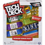 TECH DECK, Sk8shop Fingerboard Bonus Pack, Collectible and Customizable Mini Skateboards, Kids Toys for Ages 6 and up (Styles May Vary)