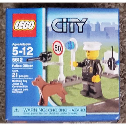  Lego City Set #5612 Exclusive Mini Figure Police Officer