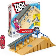 Tech Deck, Jump N’ Grind X-Connect Park Creator, Customizable and Buildable Ramp Set with Exclusive Fingerboard, Kids Toy for Ages 6 and up