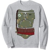 Star Wars Boba Fett Armor Costume Halloween Sweatshirt
